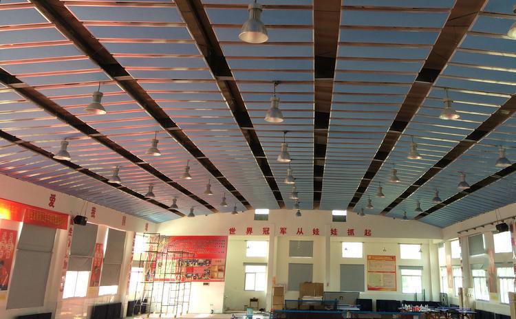 福建泉州學校體育館空間吸聲體聲學工程 福建泉州學校體育館空間吸聲體聲學工程
